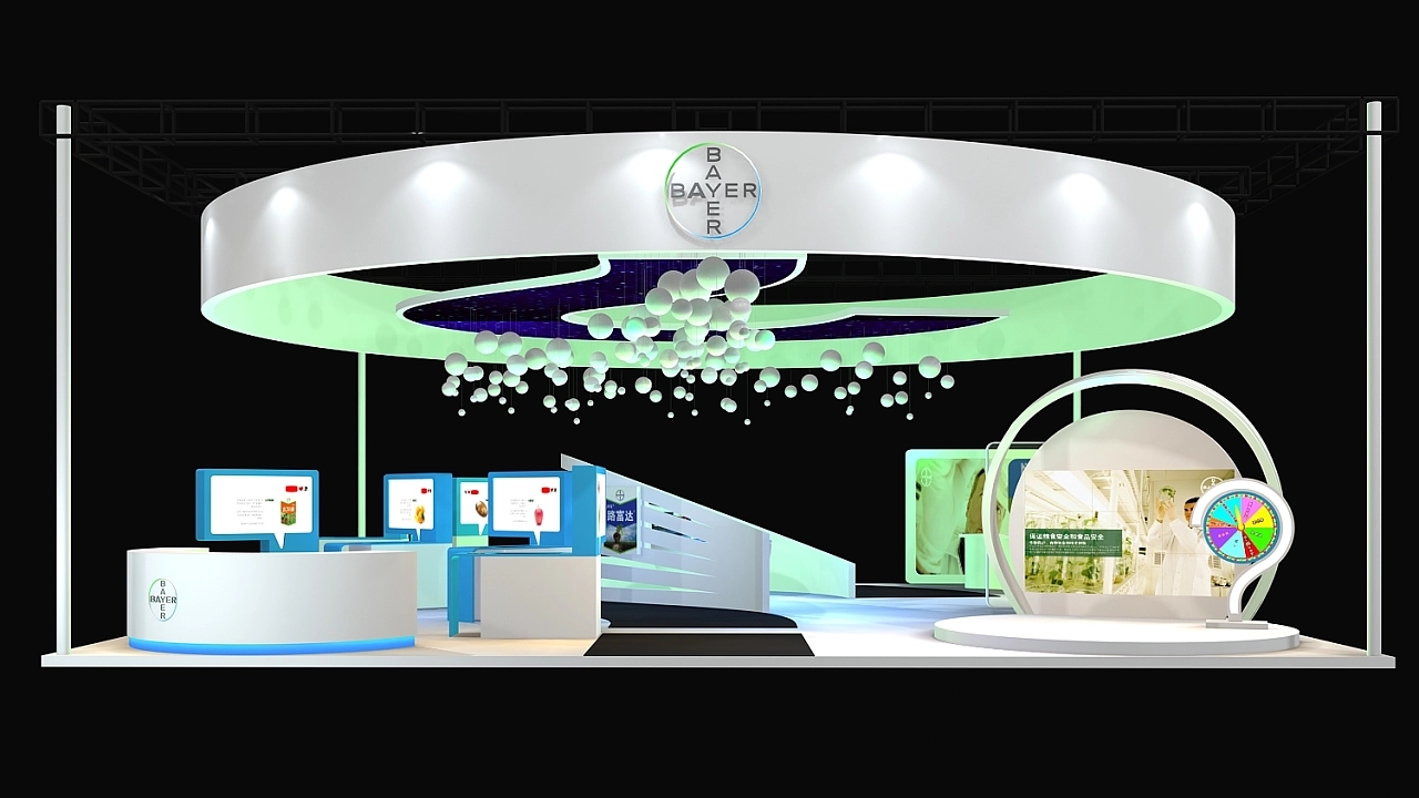 拜耳廣交會(huì)國際展臺(tái)設(shè)計(jì)搭建案例分析