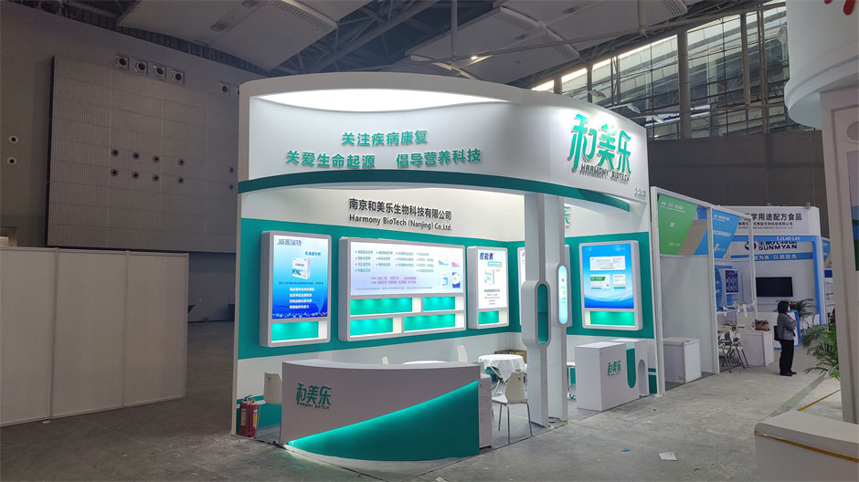 和美樂展臺(tái)搭建施工現(xiàn)場(chǎng)
